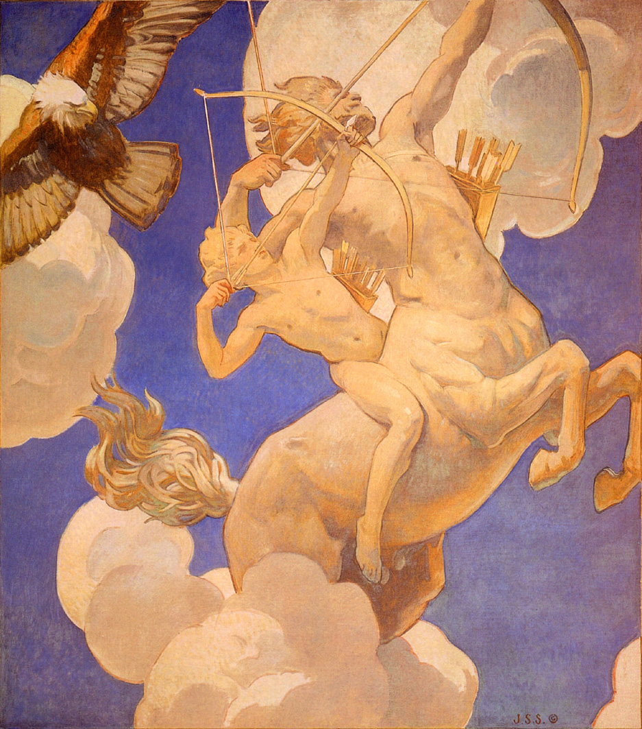 hiron and Achilles c1922-1925 John Singer Sargent
